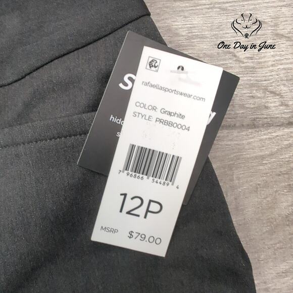 Rafaella The Curvy Boot High Rise Pants Size 12P - Picture 2 of 6